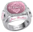 pink jonas brothers diamond ring ashley