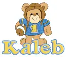teddy bear football kaleb