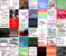 best friend saying collage