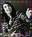 Tiny Tim with mutli-colored stars