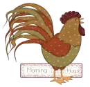 Morning Hugs Rooster