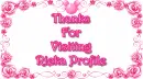Thanks for Visiting My profile