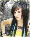 woods scene girl