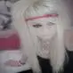 blonde scene girl