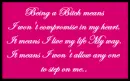 Being A Bitch