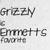 Grizzly is Emmett's favorite