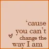 I am what I am