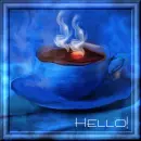 Blue Cuppa - Hello