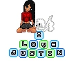 I LOVE JUSTIN