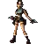 tombraider with guns spinning