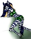 zebra lady