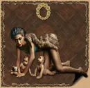 mother and twins