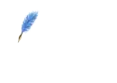 Yam written with Blue Feather