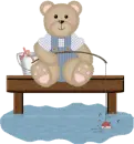 bear fishing