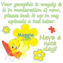 Graphic ready notice