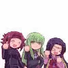 Kallen, CC, Kaguya ^^