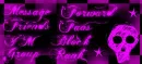 Emo pink and black contact table