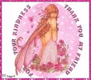 Pink Fairy Thank you