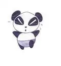 Tired Panda
