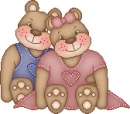 two bears