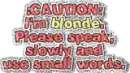 caution