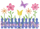 flower fence welcome page