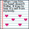 It doesn't flutter