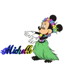 Michelle Hula Minnie Mouse