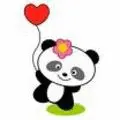 Panda with Balloon