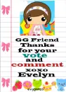 Evelyn- GG Friend- Thanks