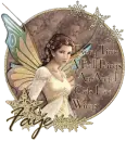 An Angel Gets Her Wings Colored - Faye