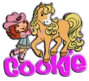 straw&horse - cookie