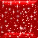 red background
