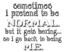 Being Normal 