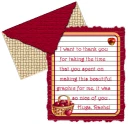letter with envelope