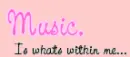 music within me