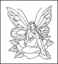 Black & White Fairy