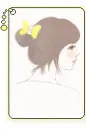 yellow bow