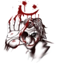Werelion as the Joker