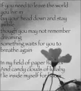evanescence, imaginary