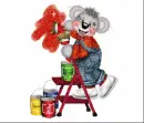 creddy boy bear painting