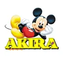 Mickey name tag