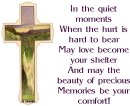 Cross with Poem
