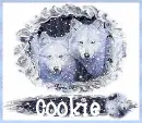 Snowy wolves ~ Cookie