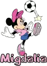 Migdalia Minnie Mouse Soccer