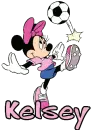 Kelsey Minnie Mouse Soccer