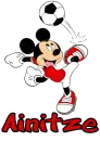 Ainitze Mickey Mouse Soccer