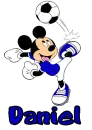 Daniel Mickey Mouse Soccer