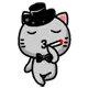 gray kittie