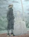 Kakashi visiting his friends momorials